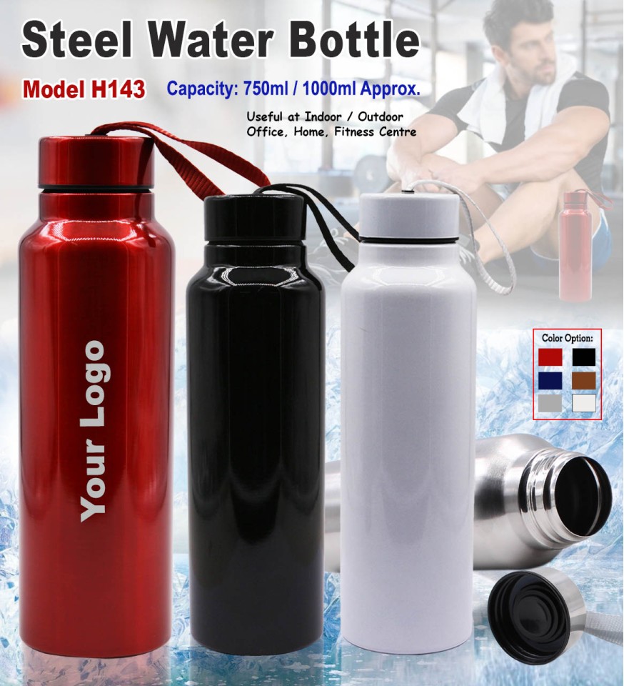 Stainless steel water bottle 1000ml approxe,water bottle,steel