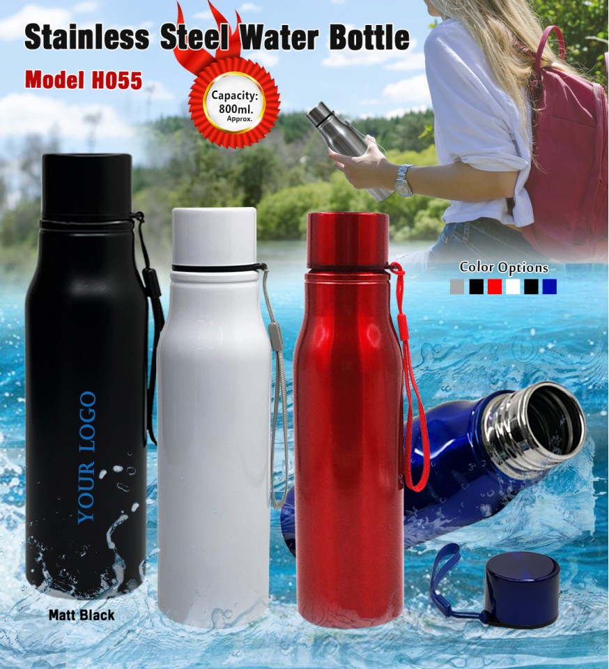 Stainless steel water bottle 1000ml approxe,water bottle,steel
